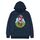 Felpa con cappuccio in pile con stampa a palloncino, stampa su richiesta, taglia: S (blu navy) Felpa con cappuccio in pile con stampa a palloncino, stampa su richiesta, taglia: S (blu navy)