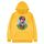 Felpa con cappuccio in pile con stampa a palloncino, stampa su richiesta, taglia: XL (giallo) Felpa con cappuccio in pile con stampa a palloncino, stampa su richiesta, taglia: XL (giallo)