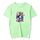 Maglietta a maniche corte in modal con scollo rotondo stampato per bambini, stampa su richiesta, taglia: M (verde menta) Maglietta a maniche corte in modal con scollo rotondo stampato per bambini, stampa su richiesta, taglia: M (verde menta)