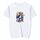 Maglietta a maniche corte in modal con scollo rotondo stampato da ragazzo, stampa su richiesta, taglia: XXXL (bianco) Maglietta a maniche corte in modal con scollo rotondo stampato da ragazzo, stampa su richiesta, taglia: XXXL (bianco)