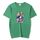 Maglietta a maniche corte in modal con scollo rotondo stampato da ragazzo, stampa su richiesta, taglia: XXXXL (verde scuro) Maglietta a maniche corte in modal con scollo rotondo stampato da ragazzo, stampa su richiesta, taglia: XXXXL (verde scuro)