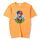Maglietta a maniche corte in modal con scollo rotondo e stampa a palloncino, stampa su richiesta, taglia: XXXL (giallo) Maglietta a maniche corte in modal con scollo rotondo e stampa a palloncino, stampa su richiesta, taglia: XXXL (giallo)