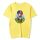 Maglietta a maniche corte in modal con scollo rotondo e stampa a palloncino, stampa su richiesta, taglia: XXXXL (rosso) Maglietta a maniche corte in modal con scollo rotondo e stampa a palloncino, stampa su richiesta, taglia: XXXXL (rosso)