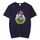 Maglietta a maniche corte in modal con scollo rotondo e stampa a palloncino, stampa su richiesta, taglia: XXXXXL (blu navy) Maglietta a maniche corte in modal con scollo rotondo e stampa a palloncino, stampa su richiesta, taglia: XXXXXL (blu navy)