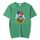 Maglietta a maniche corte in modal con scollo rotondo e stampa a palloncino, stampa su richiesta, taglia: XXXXXL (verde scuro) Maglietta a maniche corte in modal con scollo rotondo e stampa a palloncino, stampa su richiesta, taglia: XXXXXL (verde scuro)