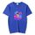 T-shirt a maniche corte in modal con scollo rotondo e stampa astronauta, stampa su richiesta, taglia: M (blu) T-shirt a maniche corte in modal con scollo rotondo e stampa astronauta, stampa su richiesta, taglia: M (blu)
