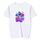 T-shirt a maniche corte in modal con scollo rotondo e stampa astronauta, stampa su richiesta, taglia: XL (bianco) T-shirt a maniche corte in modal con scollo rotondo e stampa astronauta, stampa su richiesta, taglia: XL (bianco)