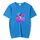 T-shirt a maniche corte in modal con scollo rotondo e stampa astronauta, stampa su richiesta, taglia: XL (grigio) T-shirt a maniche corte in modal con scollo rotondo e stampa astronauta, stampa su richiesta, taglia: XL (grigio)