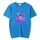 T-shirt a maniche corte in modal con scollo rotondo e stampa astronauta, stampa su richiesta, taglia: XXXXL (grigio) T-shirt a maniche corte in modal con scollo rotondo e stampa astronauta, stampa su richiesta, taglia: XXXXL (grigio)