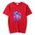 T-shirt a maniche corte in modal con scollo rotondo e stampa astronauta, stampa su richiesta, taglia: XXXXXL (nero) T-shirt a maniche corte in modal con scollo rotondo e stampa astronauta, stampa su richiesta, taglia: XXXXXL (nero)