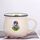 Tazza per acqua con stampa a palloncino in ceramica con pancia grande, stampa su richiesta (beige bianco) Tazza per acqua con stampa a palloncino in ceramica con pancia grande, stampa su richiesta (beige bianco)
