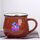 Tazza da acqua con stampa in ceramica a forma di astronauta, grande pancia, stampa su richiesta (caffè) Tazza da acqua con stampa in ceramica a forma di astronauta, grande pancia, stampa su richiesta (caffè)