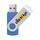 Unità flash USB 2.0 rotante in metallo colorato Stampa su richiesta, memoria: 256 GB (blu) Unità flash USB 2.0 rotante in metallo colorato Stampa su richiesta, memoria: 256 GB (blu)