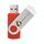 Unità flash USB 2.0 rotante in metallo colorato Stampa su richiesta, memoria: 32 GB (rosso) Unità flash USB 2.0 rotante in metallo colorato Stampa su richiesta, memoria: 32 GB (rosso)