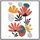 Dipinto decorativo con cornice PS Stampa su richiesta, dimensioni: 50x50 cm (fiori)