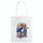 Borsa a mano in tela stampata per ragazzo, stampa su richiesta, dimensioni: 25x20 cm (bianco) Borsa a mano in tela stampata per ragazzo, stampa su richiesta, dimensioni: 25x20 cm (bianco)