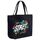 Borsa a mano in tela stampata con alfabeto, stampa su richiesta, dimensioni: 35x45x15 cm (nero) Borsa a mano in tela stampata con alfabeto, stampa su richiesta, dimensioni: 35x45x15 cm (nero)