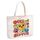 Borsa a mano in tela stampata con faccia buffa, stampa su richiesta, dimensioni: 30x40x10 cm (beige) Borsa a mano in tela stampata con faccia buffa, stampa su richiesta, dimensioni: 30x40x10 cm (beige)