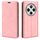 Per Xiaomi Redmi 14C 4G Retro-skin Custodia in pelle con ventosa magnetica (rosa) Per Xiaomi Redmi 14C 4G Retro-skin Custodia in pelle con ventosa magnetica (rosa)