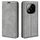 Per Xiaomi Redmi Note 14 Pro+ 5G Retro-skin Custodia in pelle con ventosa magnetica (grigio) Per Xiaomi Redmi Note 14 Pro+ 5G Retro-skin Custodia in pelle con ventosa magnetica (grigio)