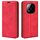 Per Xiaomi Redmi Note 14 Pro+ 5G Retro-skin Custodia in pelle con ventosa magnetica (rosso) Per Xiaomi Redmi Note 14 Pro+ 5G Retro-skin Custodia in pelle con ventosa magnetica (rosso)