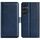 Per Samsung Galaxy S25+ 5G Custodia in pelle con chiusura magnetica orizzontale a doppio lato (blu scuro) Per Samsung Galaxy S25+ 5G Custodia in pelle con chiusura magnetica orizzontale a doppio lato (blu scuro)