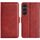 Per Samsung Galaxy S25+ 5G Custodia per telefono in pelle con fibbia magnetica orizzontale a doppio lato (rosso) Per Samsung Galaxy S25+ 5G Custodia per telefono in pelle con fibbia magnetica orizzontale a doppio lato (rosso)