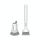 2 pezzi/set ecoco Pentola Spazzola per lavare i piatti Manico corto comprimibile + Manico lungo Spazzola girevole per lavare i piatti (bianco semplice) 2 pezzi/set ecoco Pentola Spazzola per lavare i piatti Manico corto comprimibile + Manico lungo Spazzola girevole per lavare i piatti (bianco semplice)