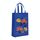 Borsa in tessuto non tessuto stampato con fiori, stampa su richiesta, dimensioni: 38x30x10 cm (blu reale) Borsa in tessuto non tessuto stampato con fiori, stampa su richiesta, dimensioni: 38x30x10 cm (blu reale)