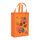 Borsa in tessuto non tessuto stampato con fiori, stampa su richiesta, dimensioni: 38x30x10 cm (arancione) Borsa in tessuto non tessuto stampato con fiori, stampa su richiesta, dimensioni: 38x30x10 cm (arancione)