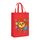 Borsa in tessuto non tessuto con stampa di facce divertenti, stampa su richiesta, dimensioni: 41x35x12 cm (rosso) Borsa in tessuto non tessuto con stampa di facce divertenti, stampa su richiesta, dimensioni: 41x35x12 cm (rosso)