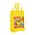 Borsa in tessuto non tessuto con stampa di facce divertenti, stampa su richiesta, dimensioni: 41x35x12 cm (giallo) Borsa in tessuto non tessuto con stampa di facce divertenti, stampa su richiesta, dimensioni: 41x35x12 cm (giallo)