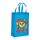 Borsa in tessuto non tessuto con stampa di faccine divertenti, stampa su richiesta, dimensioni: 41x35x12 cm (azzurro cielo) Borsa in tessuto non tessuto con stampa di faccine divertenti, stampa su richiesta, dimensioni: 41x35x12 cm (azzurro cielo)