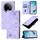 Per vivo Y300 5G Custodia in pelle goffrata con effetto pelle (viola chiaro) Per vivo Y300 5G Custodia in pelle goffrata con effetto pelle (viola chiaro)