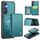 Per Samsung Galaxy S25 5G JEEHOOD J05 Custodia per telefono in pelle RFID stile magnetico aziendale (blu verde) Per Samsung Galaxy S25 5G JEEHOOD J05 Custodia per telefono in pelle RFID stile magnetico aziendale (blu verde)