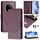 Per vivo Y300 5G Custodia per telefono in pelle con stampa a nido d'ape RFID (viola) Per vivo Y300 5G Custodia per telefono in pelle con stampa a nido d'ape RFID (viola)