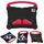 Per iPad Air 2022/2020 10.9 Custodia per tablet antiurto in EVA con supporto Boxing Series con tracolla (nero rosso) Per iPad Air 2022/2020 10.9 Custodia per tablet antiurto in EVA con supporto Boxing Series con tracolla (nero rosso)