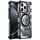 Per iPhone 16 Pro Max wlons Explorer Series PC Hybrid TPU MagSafe Custodia magnetica (nero) Per iPhone 16 Pro Max wlons Explorer Series PC Hybrid TPU MagSafe Custodia magnetica (nero)