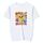 Maglietta a maniche corte con scollo rotondo e stampa con faccia buffa, stampa su richiesta, taglia: XL (bianco) Maglietta a maniche corte con scollo rotondo e stampa con faccia buffa, stampa su richiesta, taglia: XL (bianco)