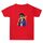 T-shirt a maniche corte in cotone con stampa hipster, estiva, larga, stampa su richiesta, taglia: XL (rosso) T-shirt a maniche corte in cotone con stampa hipster, estiva, larga, stampa su richiesta, taglia: XL (rosso)