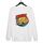 Felpa girocollo casual larga con stampa auto, stampa su richiesta, taglia: XS (bianco) Felpa girocollo casual larga con stampa auto, stampa su richiesta, taglia: XS (bianco)