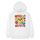 Felpa con cappuccio in pile con stampa di faccia buffa Stampa su richiesta, taglia: XL (bianco) Felpa con cappuccio in pile con stampa di faccia buffa Stampa su richiesta, taglia: XL (bianco)