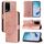 Custodia per telefono in pelle con motivo a farfalla in rilievo per Honor GT (oro rosa) Custodia per telefono in pelle con motivo a farfalla in rilievo per Honor GT (oro rosa)