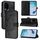 Custodia per telefono in pelle con motivo a farfalla in rilievo per Honor GT (nera) Custodia per telefono in pelle con motivo a farfalla in rilievo per Honor GT (nera)
