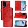 Custodia per telefono in pelle con motivo a farfalla in rilievo per Honor GT (rosso) Custodia per telefono in pelle con motivo a farfalla in rilievo per Honor GT (rosso)