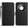 Custodia per telefono in pelle con trama a griglia rombica intelligente per Honor X9c (nera) Custodia per telefono in pelle con trama a griglia rombica intelligente per Honor X9c (nera)