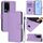 Custodia per telefono in pelle tinta unita For Honor GT Skin Feel con cordino (viola lavanda) Custodia per telefono in pelle tinta unita For Honor GT Skin Feel con cordino (viola lavanda)
