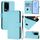Custodia per telefono in pelle tinta unita For Honor GT Skin Feel con cordino (azzurro cielo) Custodia per telefono in pelle tinta unita For Honor GT Skin Feel con cordino (azzurro cielo)