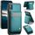 Per iPhone X / XS JEEHOOD J06 British Style RFID MagSafe Card Bag PU Custodia per telefono (verde) Per iPhone X / XS JEEHOOD J06 British Style RFID MagSafe Card Bag PU Custodia per telefono (verde)