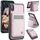 Per iPhone XS Max JEEHOOD J06 British Style RFID MagSafe Card Bag PU Custodia per telefono (rosa) Per iPhone XS Max JEEHOOD J06 British Style RFID MagSafe Card Bag PU Custodia per telefono (rosa)